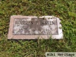 Warren Bowen