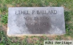 Ethel P Ballard