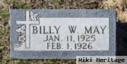 Billy W May