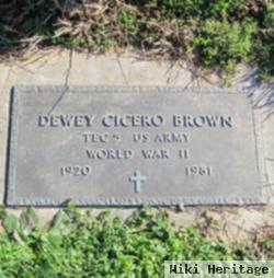 Dewey Cicero Brown