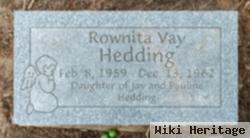 Rownita Vay Hedding