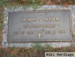 Thomas Stephen Snyder