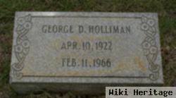 George D Holliman