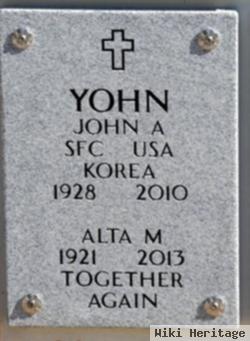 John Alvin Yohn