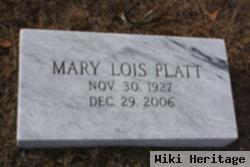 Mary Lois Couey Platt