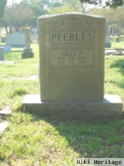 Niles P. Peebles