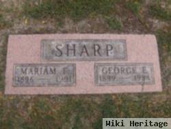 Miriam E. Sharp