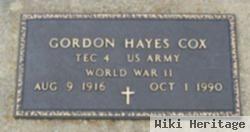 Gordon Hayes Cox