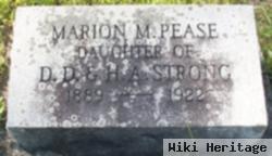 Marion M. Strong Pease