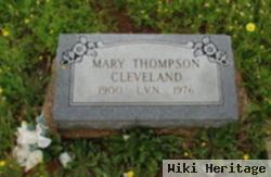 Mary Thompson Cleveland