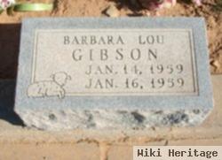 Barbara Lou Gibson