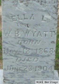 Ella Louella Bradford Wyatt