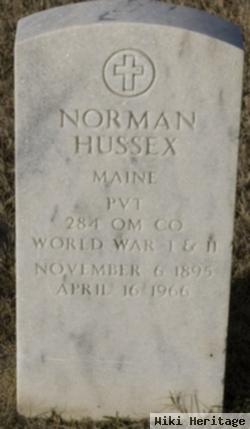 Norman T Hussex
