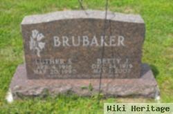 Luther S Brubaker