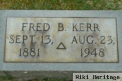 Fredrick Byrd "fred" Kerr