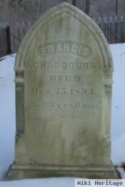 Francis Chadbourn