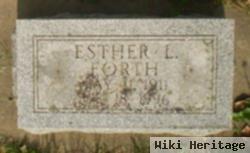 Esther Louise Caroline Forth