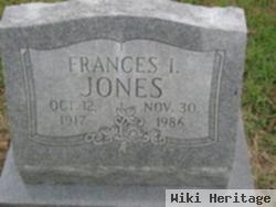 Frances I Jones