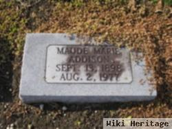 Maude Marie Addison