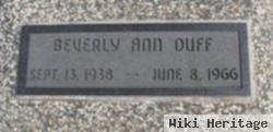 Beverly Ann Crumrine Duff