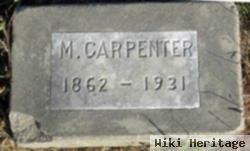 M Carpenter