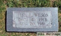 Elsie E. Wilson