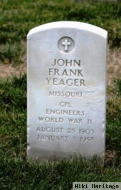 John Frank Yeager