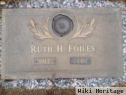 Ruth H. Foiles