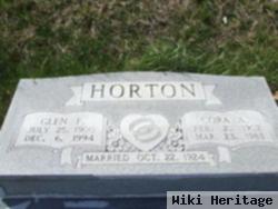 Cora A O'connell Horton