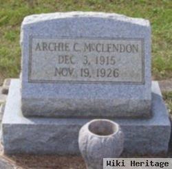 Archie C Mcclendon