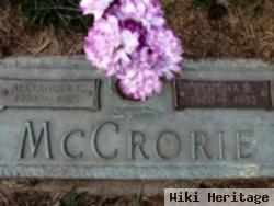 Bertha R Mccrorie