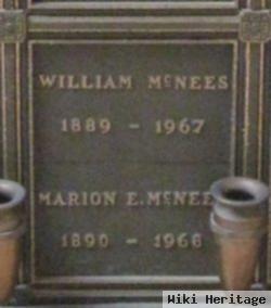 Marion E. Mcnees