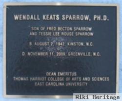 Wendall Keats Sparrow