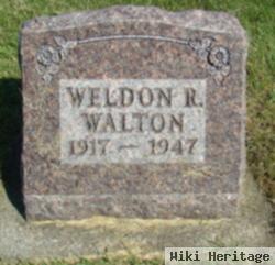 Weldon Raymond "babe" Walton