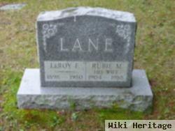 Leroy F Lane