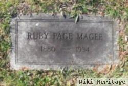 Ruby Louise Page Magee