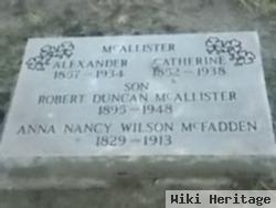 Robert Duncan Mcallister