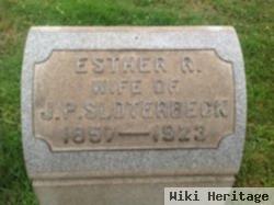 Esther Rebecca Blackburn Sloterbeck