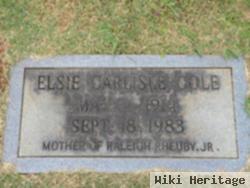 Elsie Carlisle Cole