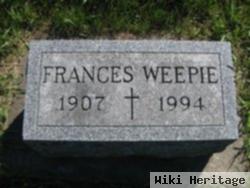 Frances I Weepie