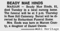 Beady Mae Owens Hinds