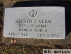 Alfred S Klem