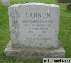 John Patrick Cannon