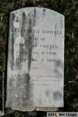 Elizabeth Howell Cowell