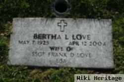 Bertha L Mccaslin Love