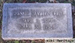 Bessie May Mayton Cox