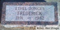 Ethel Donges Frederick