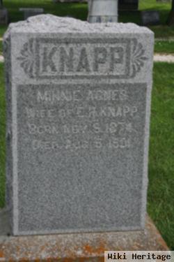 Minnie Agnes Webber Knapp