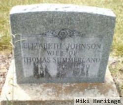 Elizabeth Johnson Summerland