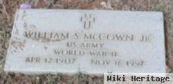 William Sampson Mccown, Jr